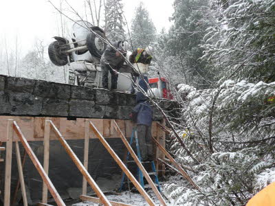 Bridge renovation 2011