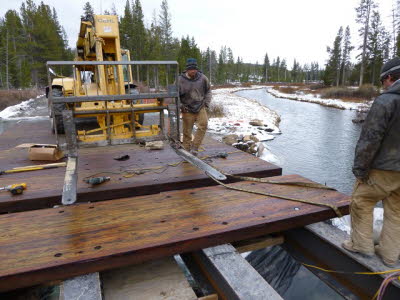 Obsidian Creek Bridge Deck 2012